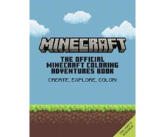 KNYGA Bookshop Official Minecraft Colouring Adventures Book