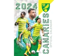 KNYGA Bookshop Official Norwich City FC Calendar 2024