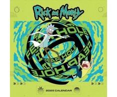 KNYGA Bookshop Official Rick And Morty Square Calendar 2025