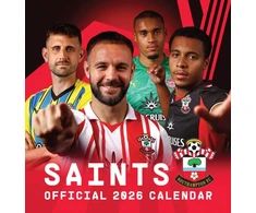 KNYGA Bookshop Official Southampton FC Desk Calendar 2026