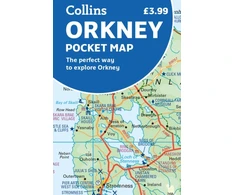 KNYGA Bookshop Orkney Pocket Map
