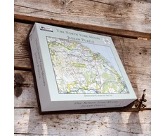 KNYGA Bookshop OS Map 500 Piece Premium Jigsaw Puzzle - North York Moors National Park