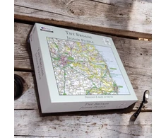 KNYGA Bookshop OS Map 500 Piece Premium Jigsaw Puzzle - The Broads