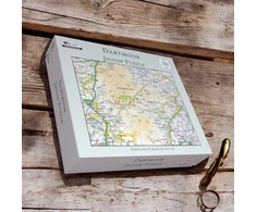 KNYGA Bookshop OS Map 500 Piece Premium Jigsaw Puzzle - Dartmoor National Park