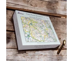 KNYGA Bookshop OS Map 500 Piece Premium Jigsaw Puzzle - Peak District National Park