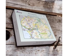 KNYGA Bookshop OS Map 500 Piece Premium Jigsaw Puzzle - Snowdonia National Park