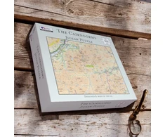 KNYGA Bookshop OS Map 500 Piece Premium Jigsaw Puzzle - Cairngorms National Park