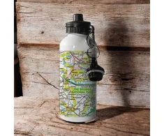 KNYGA Bookshop OS Map 600ml Metal Vanduo Bottle - The Broads