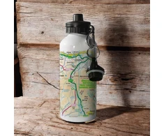KNYGA Bookshop OS Map 600ml Metal Vanduo Bottle - Brecon Beacons National Park