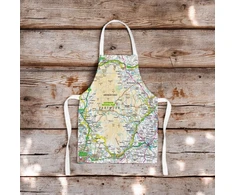 KNYGA Bookshop OS Map Kids Apron - Dartmoor National Park