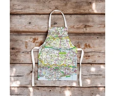 KNYGA Bookshop OS Map Kids Apron - South Downs National Park