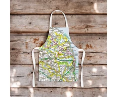 KNYGA Bookshop OS Map Kids Apron - The Broads
