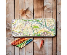 KNYGA Bookshop OS Map Metal Pieštukas Tin - Brecon Beacons National Park