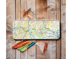 KNYGA Bookshop OS Map Metal Pieštukas Tin - Loch Lomond and The Trossachs National Park