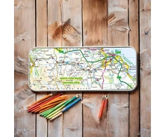 KNYGA Bookshop OS Map Metal Pieštukas Tin - North York Moors National Park
