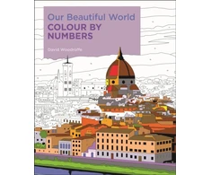 KNYGA Bookshop Our Beautiful World Colour by Numbers