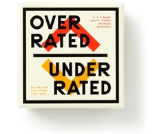KNYGA Bookshop Overrated / Underrated Social Game