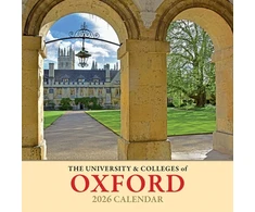 KNYGA Bookshop Oxford Colleges Large Calendar - 2026