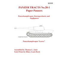 KNYGA Bookshop Panzer Tracts No.20-1: Paper Panzers