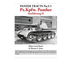 KNYGA Bookshop Panzer Tracts No.5-1: Pz.Kpfw. Panther Ausfuhrung D