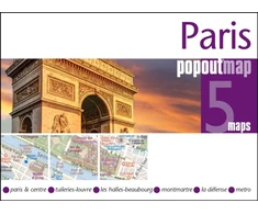 KNYGA Bookshop Paris PopOut Map