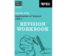 KNYGA Bookshop Pearson REVISE BTEC First in Applied Science: Application of Science - Unit 8 Revision Workbook: for home learning, 2025 assessments and 2026 exams