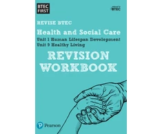 KNYGA Bookshop Pearson REVISE BTEC First in Health and Social Care Revision Workbook - for 2026, 2027 exams