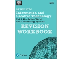 KNYGA Bookshop Pearson REVISE BTEC First in I&amp;CT Revision Workbook - for 2026, 2027 exams