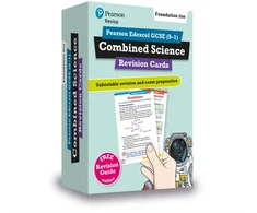 KNYGA Bookshop Pearson REVISE Edexcel GCSE Combined Science (Foundation) Revision Cards - for 2026, 2027 exams