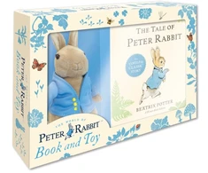 KNYGA Bookshop Peter Rabbit: Book and Toy Gift Set