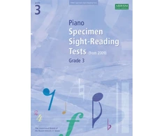 KNYGA Bookshop Piano Specimen Sight-Reading Tests, Grade 3