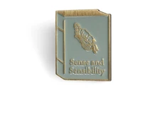 KNYGA Bookshop Pin Badge - Pulteney Press (Jane Austen)