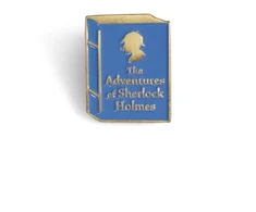 KNYGA Bookshop Pin Badge - Pulteney Press (Sherlock Holmes)