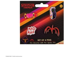 KNYGA Bookshop Pin set of 4 - Stranger Things Season 2