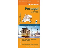 KNYGA Bookshop Portugal Centro - Michelin Regional Map 592