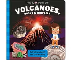 KNYGA Roger Priddy Priddy Explorers Volcanoes, Rocks and Minerals
