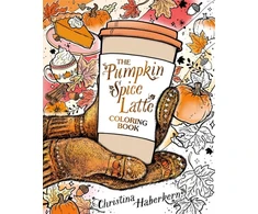 KNYGA Bookshop Pumpkin Spice Latte Coloring Book