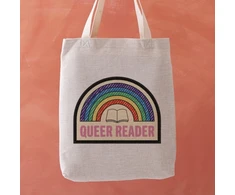 KNYGA Bookshop Queer Reader Tote Bag