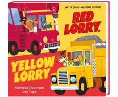 KNYGA Bookshop Raudona Lorry, Geltona Lorry