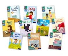 KNYGA Bookshop Read Write Inc. Phonics Book Bag Books: Rožinė Set 3 Book Bag Books (Mixed Pack of 10)