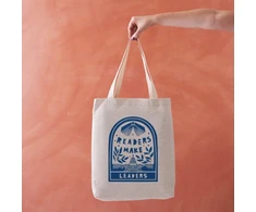 KNYGA Bookshop Readers make Leaders - Literary Tote Bag