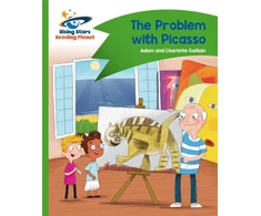 KNYGA Bookshop Reading Planet - The Problem with Picasso - Žalias: Comet Street Kids