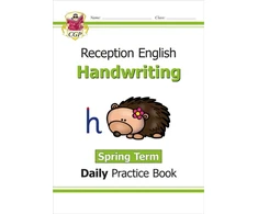 KNYGA Bookshop Reception Handwriting Daily Practice Book: Spring Term
