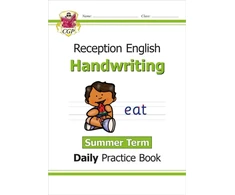KNYGA Bookshop Reception Handwriting Daily Practice Book: Summer Term
