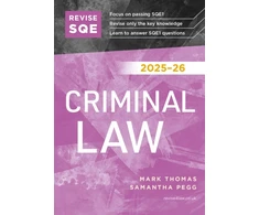 KNYGA Bookshop Revise SQE Criminal Law 2025/26
