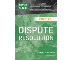 KNYGA Bookshop Revise SQE Dispute Resolution 2025/26