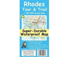 KNYGA Bookshop Rhodes Tour and Trail Map