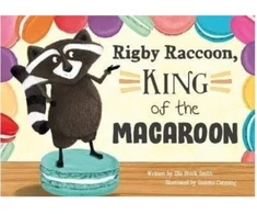 KNYGA Bookshop Rigby Raccoon, King of the Macaroon