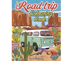 KNYGA Bookshop Montgomery Sharon Road Trip Colouring Book: Over 45 Scenic Images