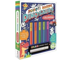 KNYGA Bookshop Robots, Racers, Dinosaurs Colouring